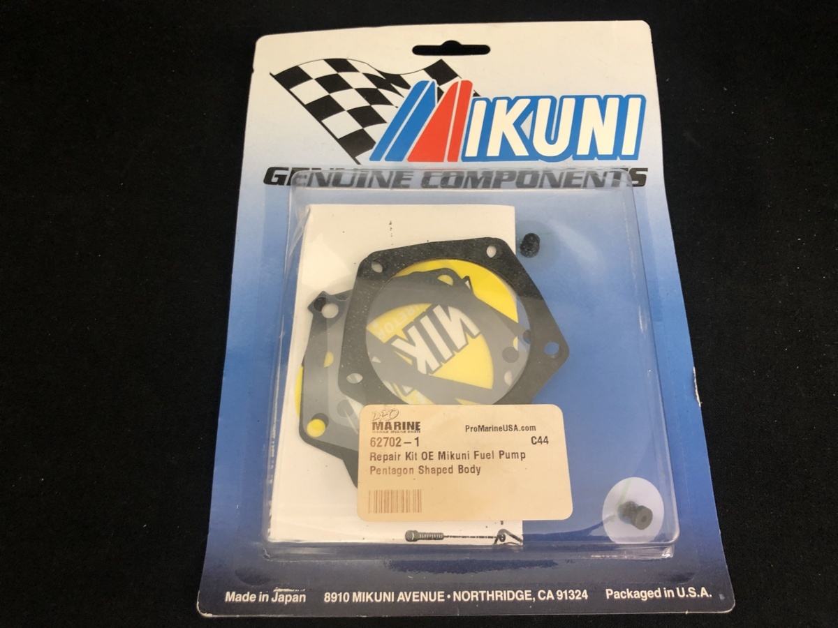 新品，品質保証 MIKUNI 62702-1 MK-DF62 ミクニ フューエルポンプ オーバーホールキット MIKUNI FUEL PUMP Repair KIT リペアキット(水上オートバイ用)｜売買されたオークション情報、yahooの商品情報をアーカイブ公開 - オ 水上オートバイ用