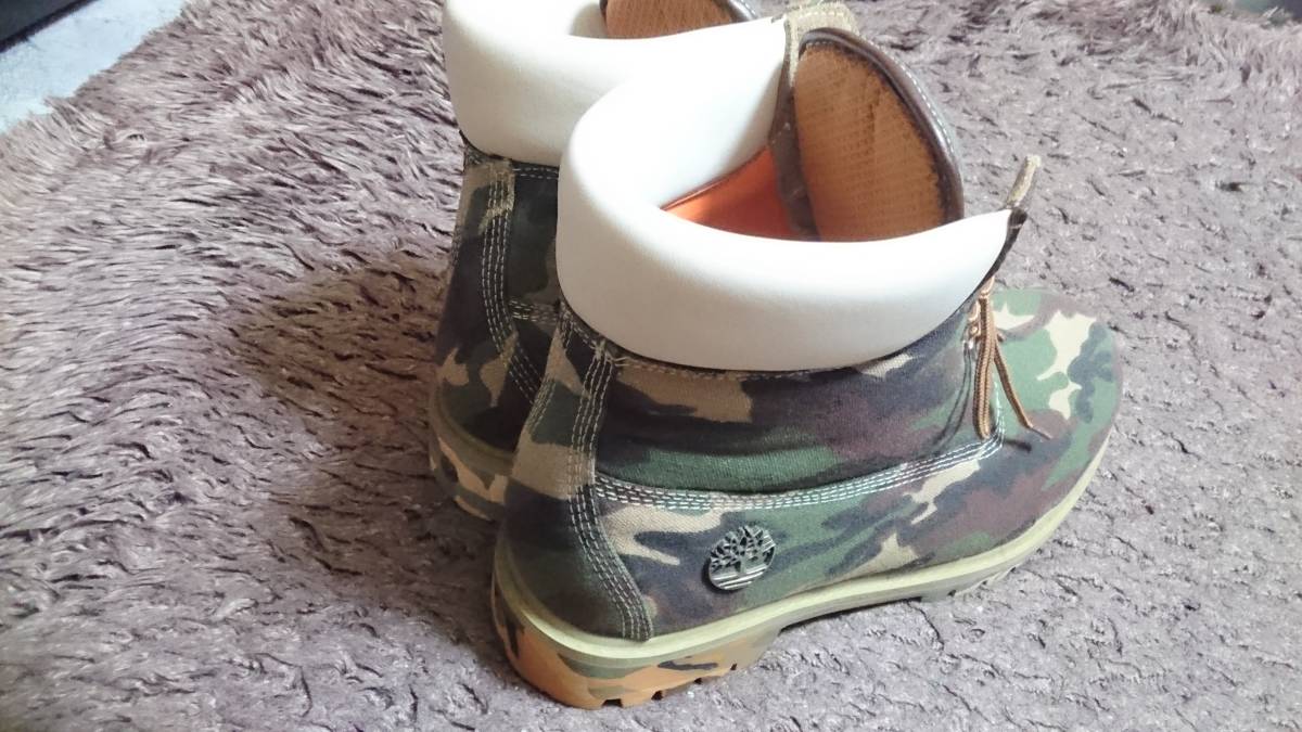 ティンバーランド Timberland ブーツ 迷彩柄 カモフラ 迷彩 ロール 