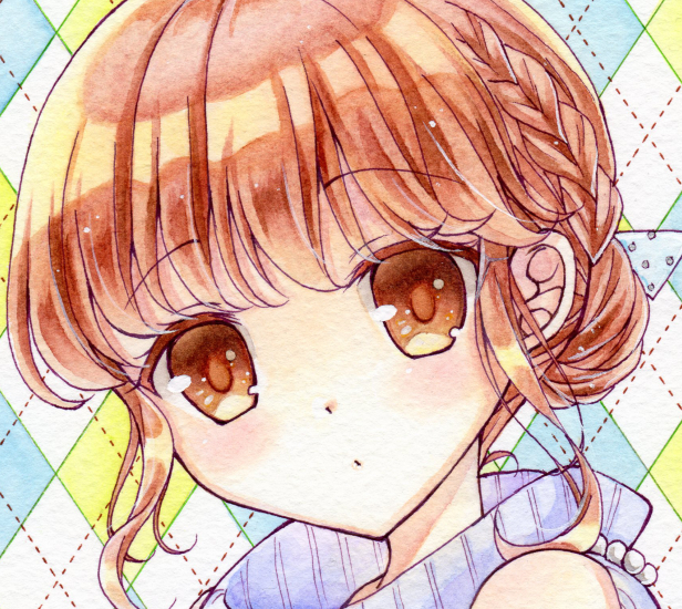 【2枚セット】オリジナル 手描きイラスト 同人手描きイラスト 『オリジナル CLARICE』B5 ○オリジナル手描き