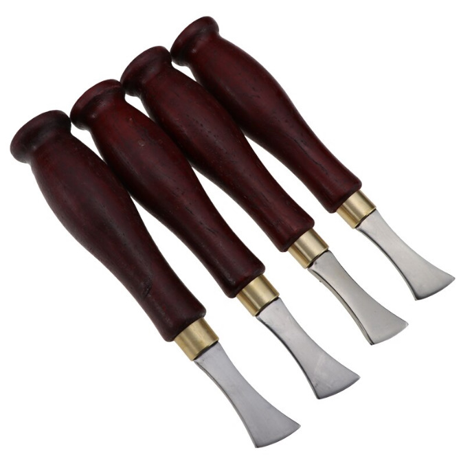 N115　DIYレザークラフト　表面ハンドルラウンドエッジ折りたたみ　プレスラインキャップツール_6