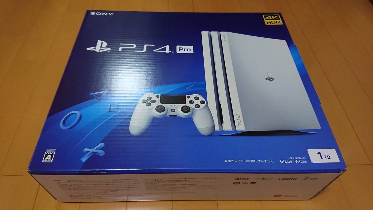 Pro グレイシャー・ホワイト 1TB pro PS4 ソニー 大画面で遊ぼう 