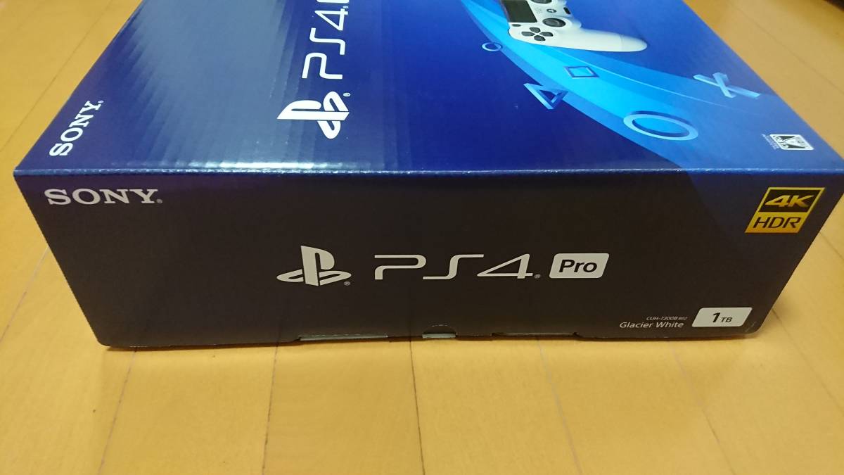 Pro グレイシャー・ホワイト 1TB pro PS4 ソニー 大画面で遊ぼう 