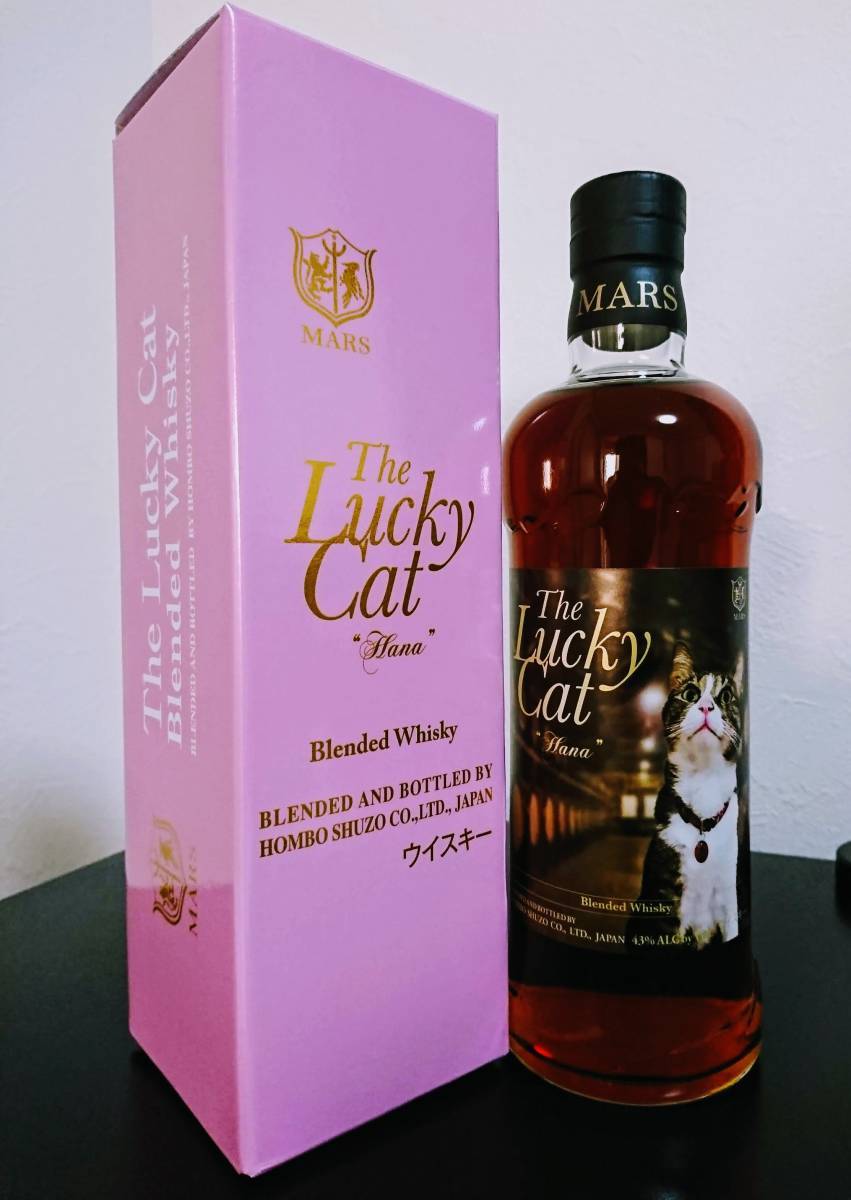 【送料無料】マルスウイスキー ザ・ラッキーキャット ハナ 2本セット Mars The Lucky Cat Hana　700ml ザ・ラッキーキャット Cat Lucky マルスウイスキー・ザ・ラッキーキャット ダブル・インディヴィジュアルズ \u201cHANA\u201d個性豊かな猫達を