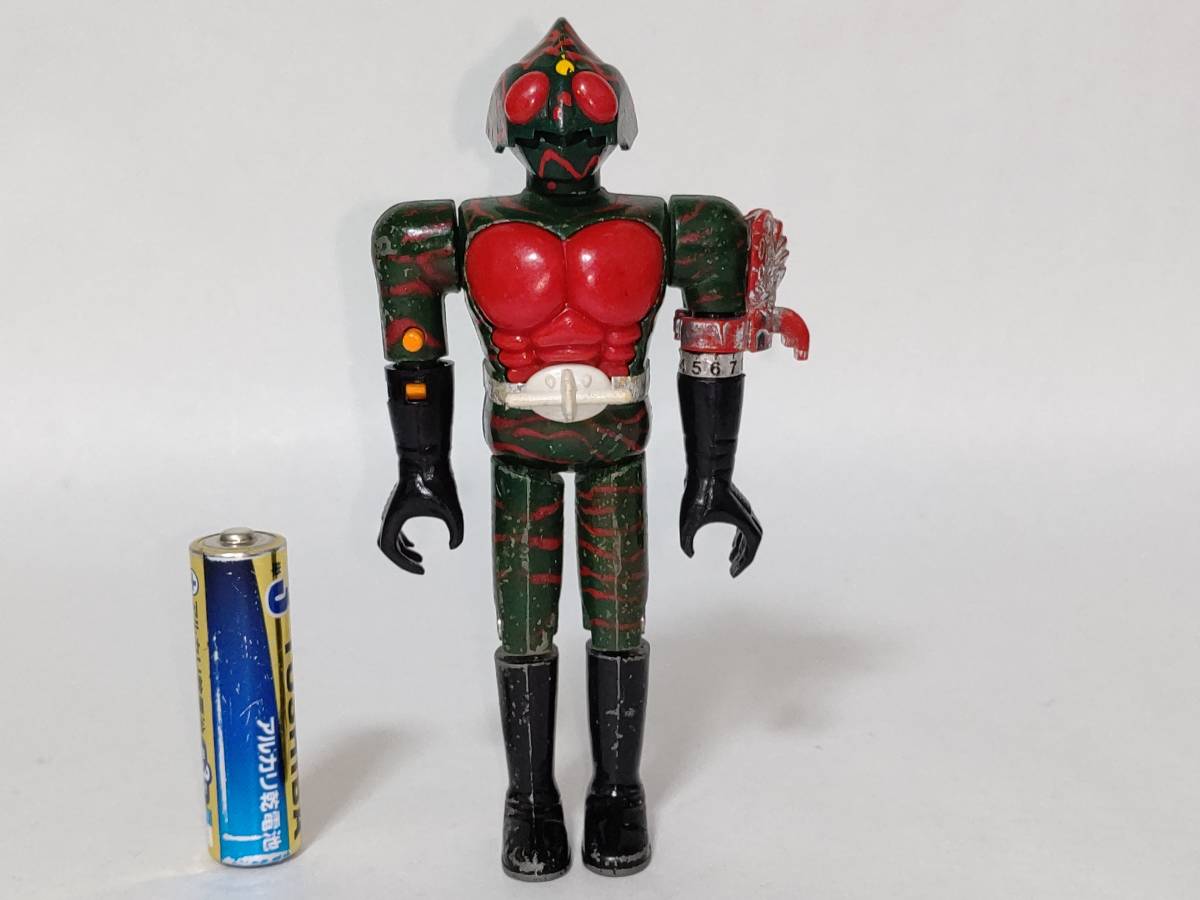 ポピー 仮面ライダーアマゾン アマゾンライダー 超合金 当時物 パンチ・ギギの腕輪付属 2054