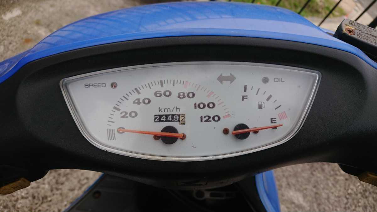 ライブディオZX 120キロメーター クリッピングポイント
