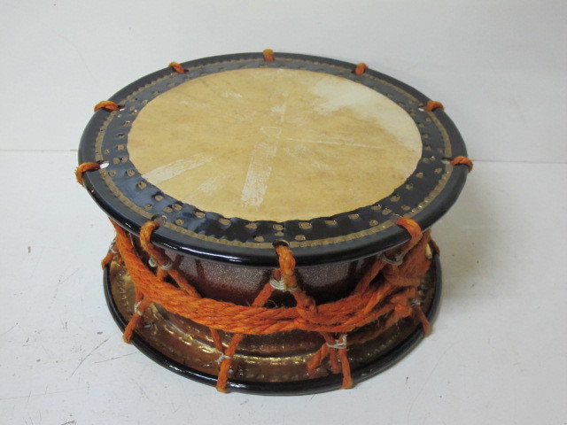 ☆和太鼓、締め太鼓 直径34cm☆レトロ、アンティーク 【公式通販】