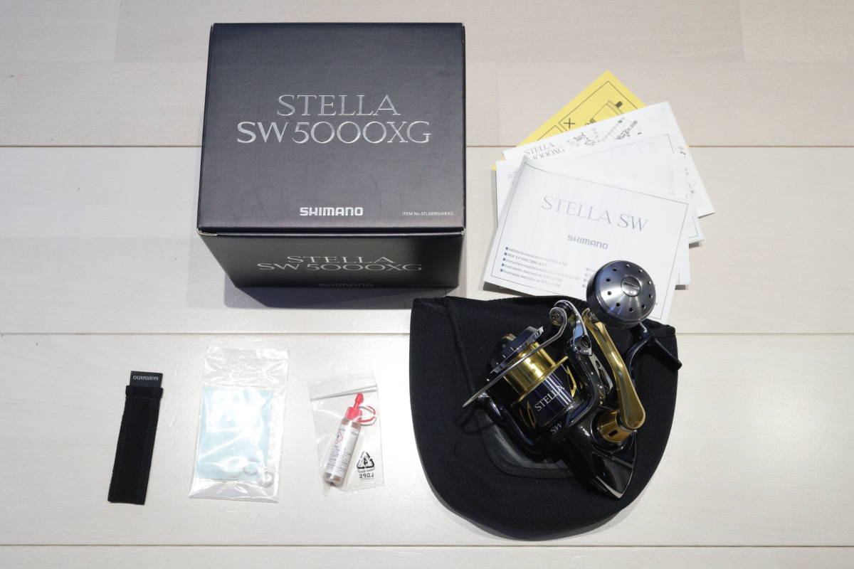 シマノ 13 ステラSW 5000XG 中古美品 13ステラSW 5000XG SHIMANO PEライン2