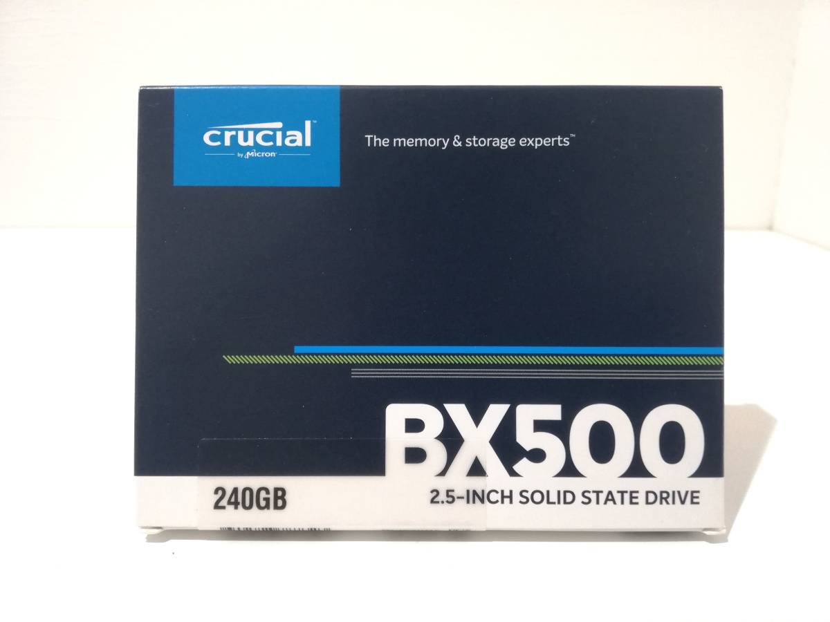 【新品/未開封】Crucial SSD BX500 240GB CT240BX500SSD1