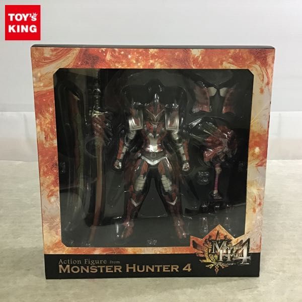  1円 カプコン フル可動アクションフィギュア モンスターハンター4 レウスシリーズ装備ハンター 剣士(フィギュア)｜売買されたオークション情報、yahooの商品情報をアーカイブ公開 - オーク その他