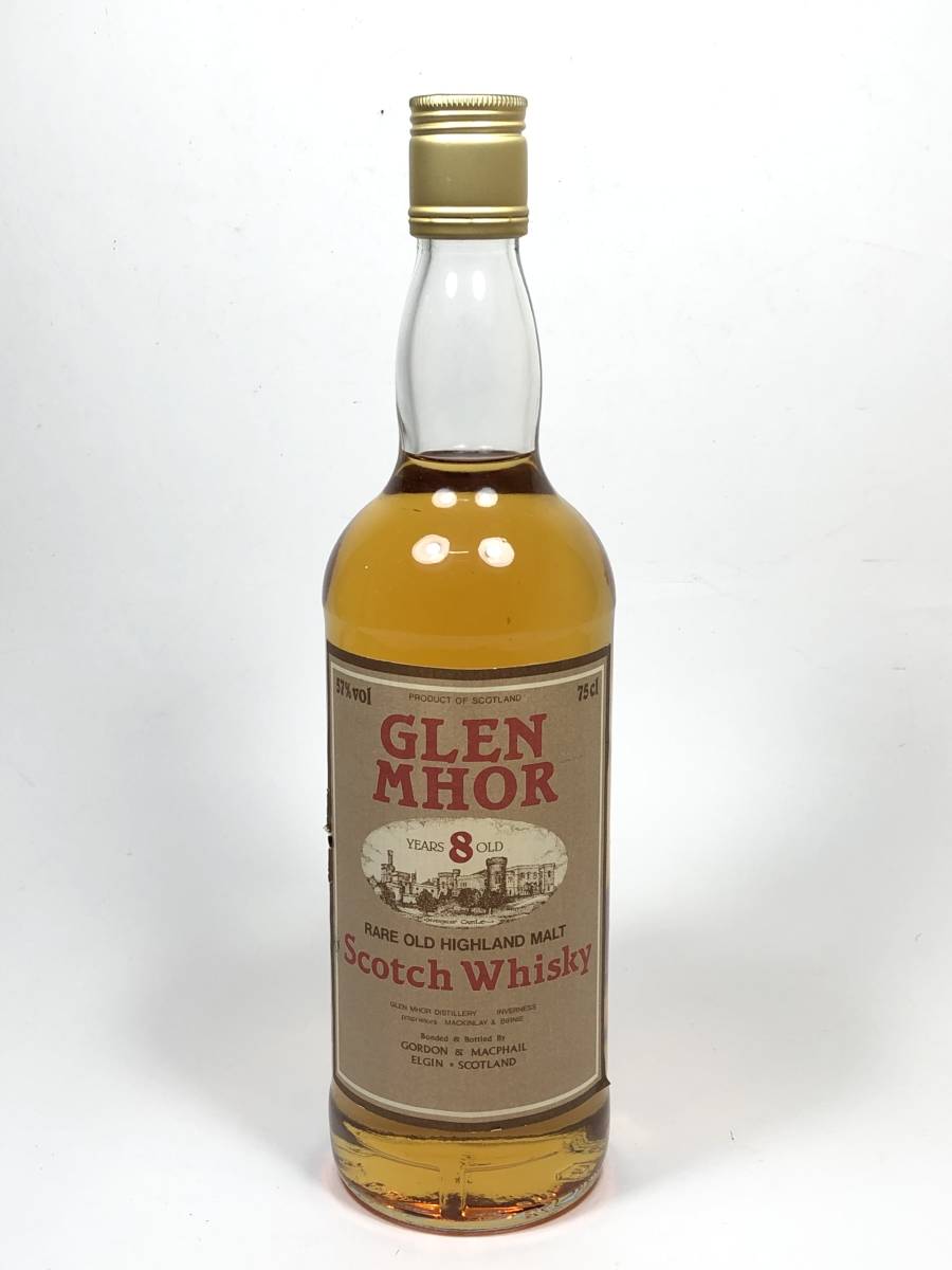 □GLEN MHOR グレンモール 8年 スコッチウイスキー シングルモルト
