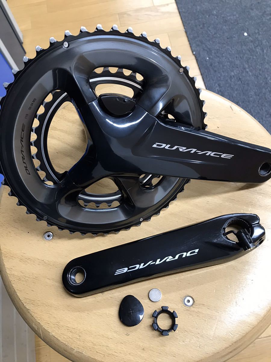  SHIMANO DURA-ACE シマノ デュラエース クランクセット FC-R9100-P パワーメーター(クランク)｜売買されたオークション情報、yahooの商品情報をアーカイブ公開 - オークファン クランク