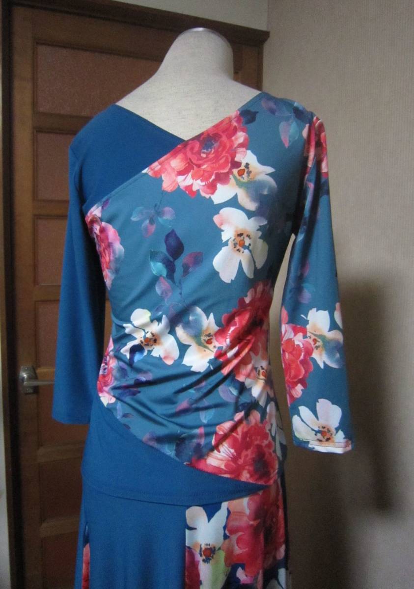 | – 京都のプリザーブド オンラインショップ プンダミリア ひより fu-dueka::花柄プリントギャザーワンピース &amp; LILA CITTA ONLINE SHOP 大きいサイズ][15号 ]フラッフフラワープリント前開き裏毛 19号 日々の暮らし