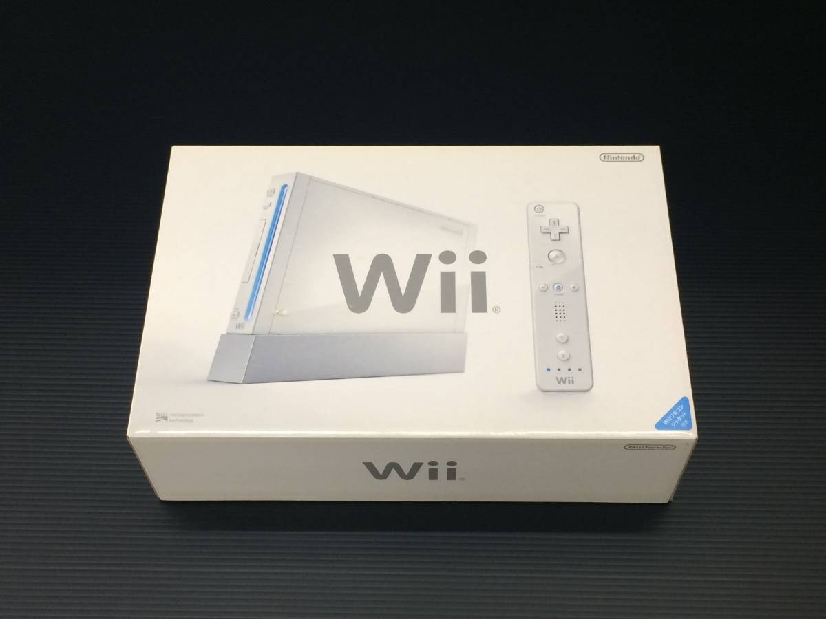 Wii 本体 白 任天堂 RVL-S-WD 未使用品 syghetc023238