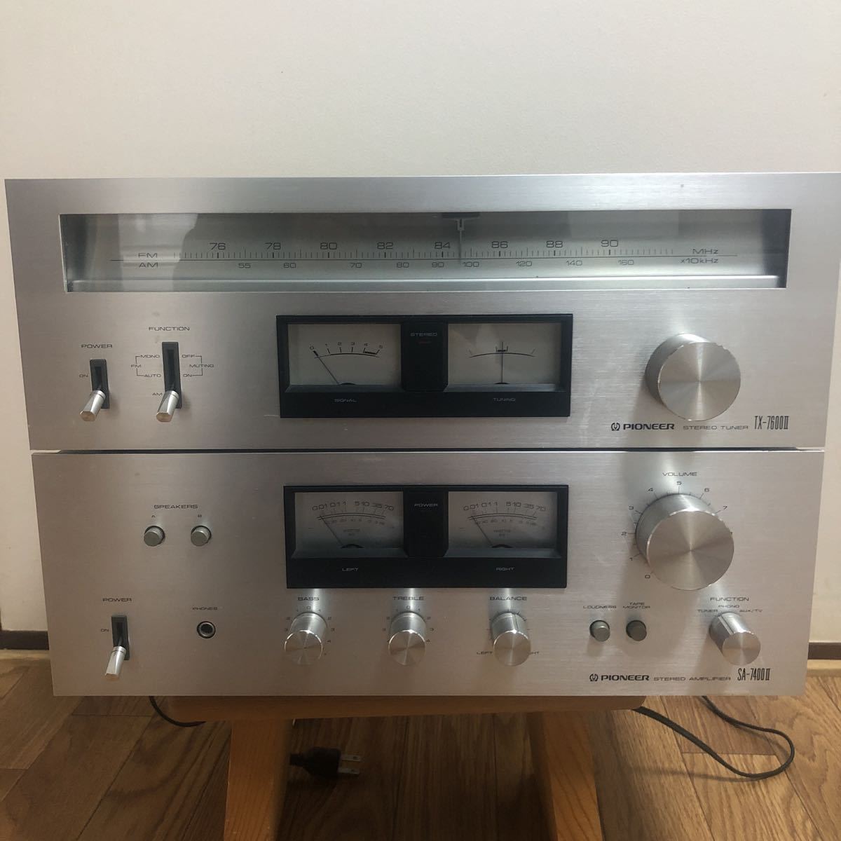 PIONEER SA-7400II TX-7600II ジャンク品 【公式通販】