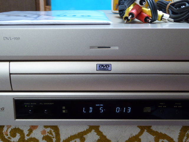 DVL-919 - 整備極上品 貴重！最終近年！PIONEER PIONEER 取り説