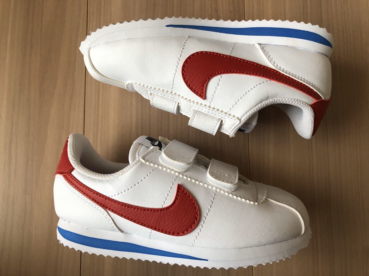 Nike ナイキ コルテッツ ベーシック Sl キッズシューズ ホワイト バーシティロイヤル ブラック バーシティレッド サイズ17 103 17cm 売買されたオークション情報 Yahooの商品情報をアーカイブ公開 オークファン Aucfan Com
