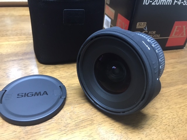 広角レンズ SIGMA10ー20mm F4-5.6 広角レンズSIGMA 10-20mm F4-5 6 EX