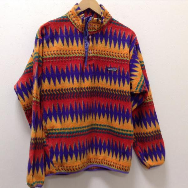 100%新品，爆買い パタゴニア / Patagonia 90ｓ ミネハハ柄 フリース シンチラ スナップT(Mサイズ)｜売買されたオークション情報、yahooの商品情報をアーカイブ公開 - オークファン 男性用