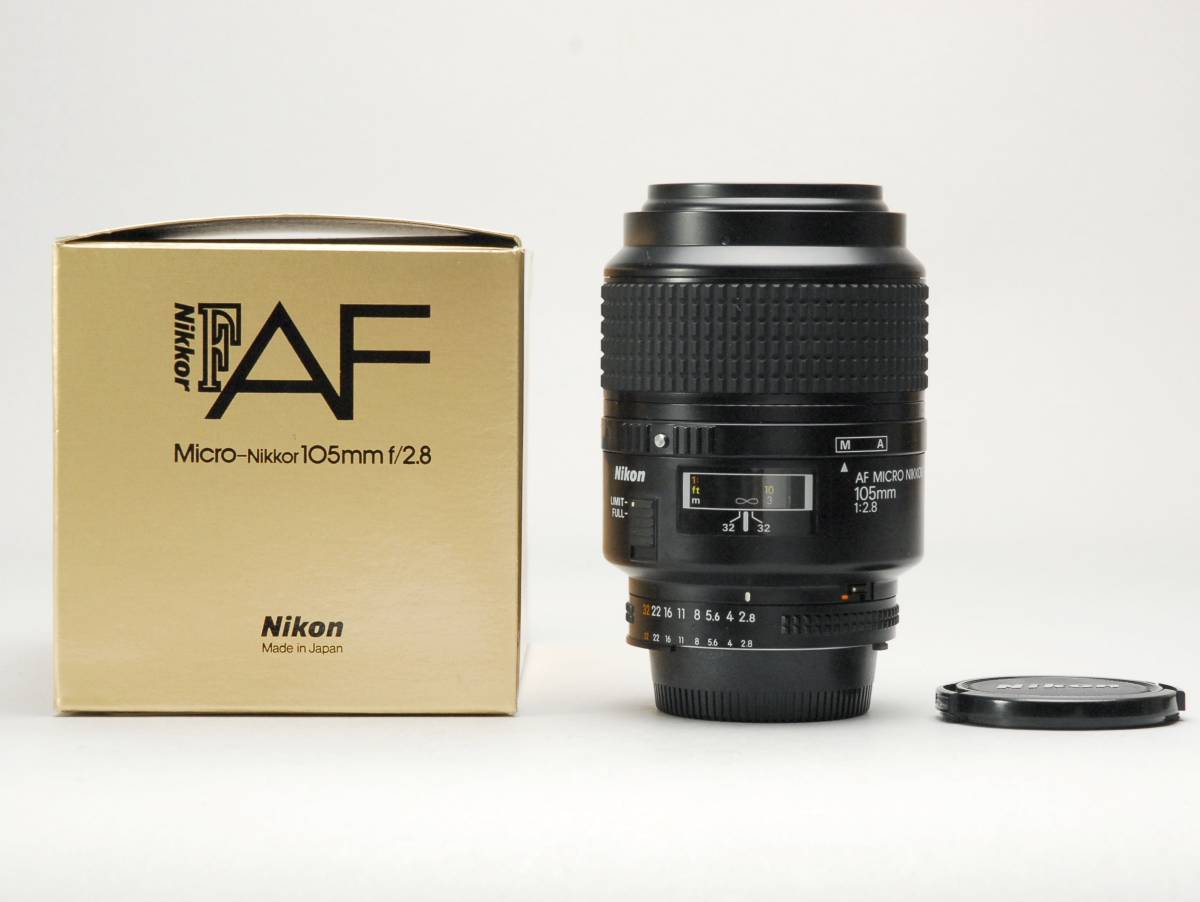 105mm AF F2.8 Nikon MICRO NIKKOR : Micro Dレンズ Nikkor F2.8S 