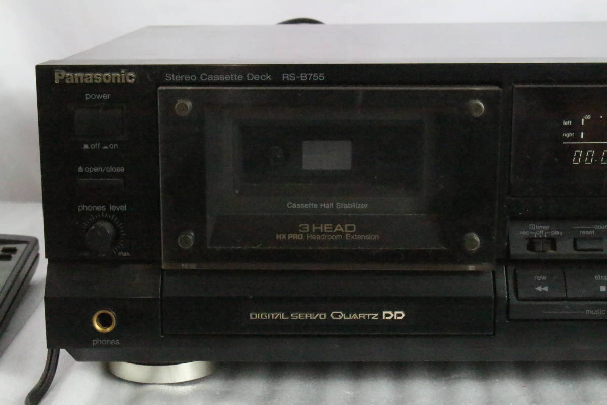 ◇ Panasonic パナソニック RS-B755 カセットデッキ 中古 230109J4220