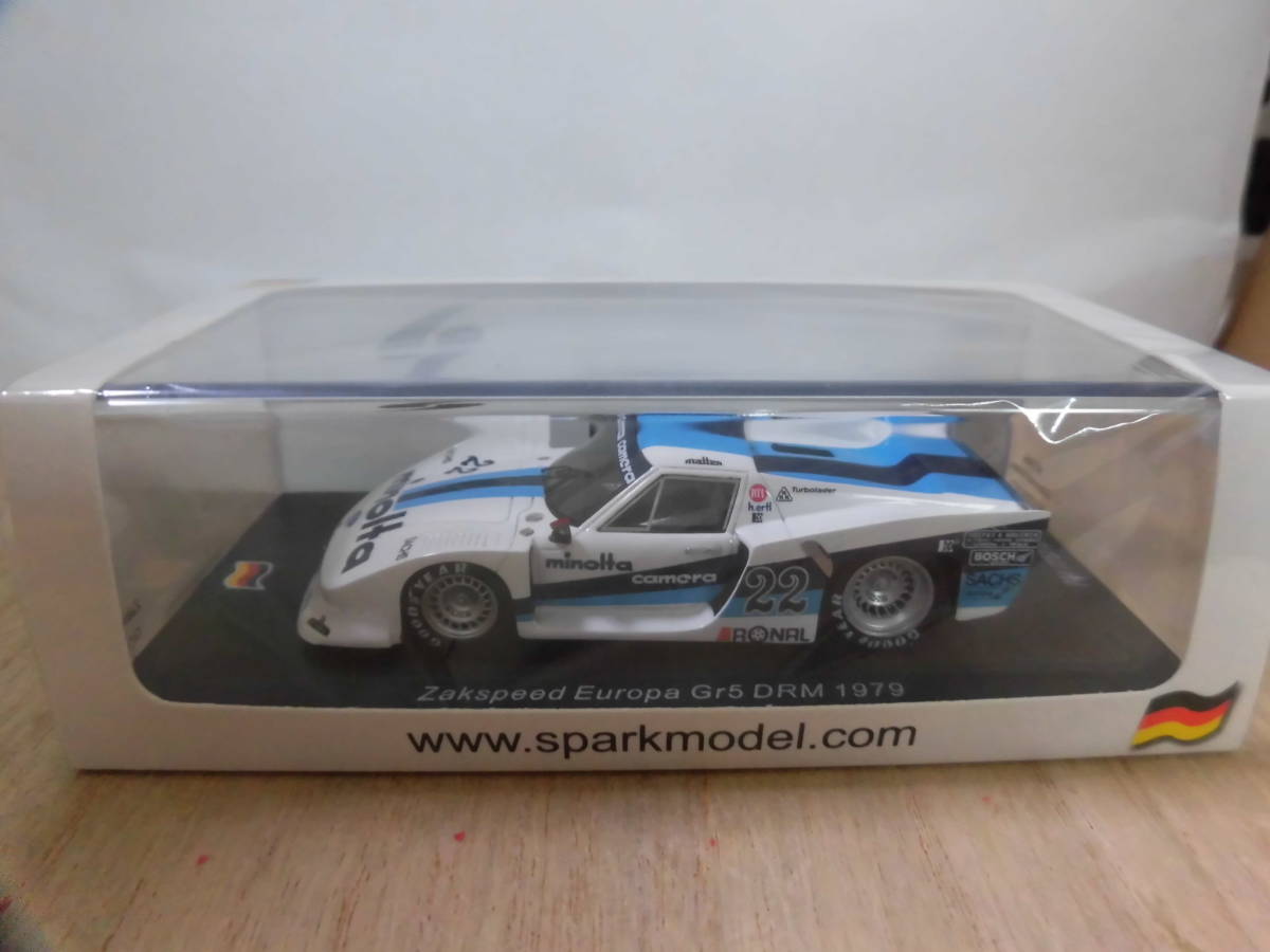 SPARK ZAKSPEED LOTUS EUROPE Gr5 DRM 1979 #22 SG504 1/43 ロータス