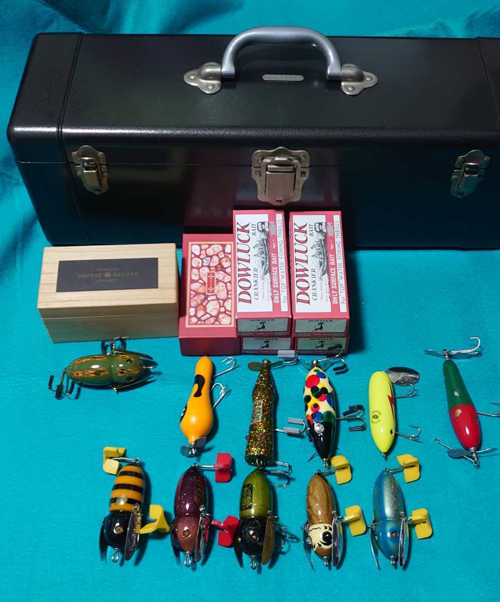 【大人気，安い】 道楽 DOWLUCK タックルボックス ルアー付き 最低落札なし(タックルボックス)｜売買されたオークション情報、yahooの商品情報をアーカイブ公開 - オークファン タックルボックス
