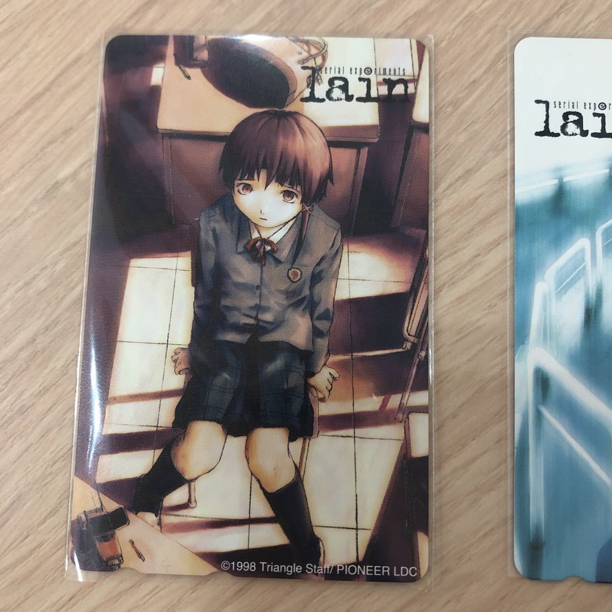 テレカ　テレホンカード　lain パイオニア　Triangle 安倍吉俊 yoshitoshi ABe 5枚セット experiments lain | eBay 玲音 メルカリ