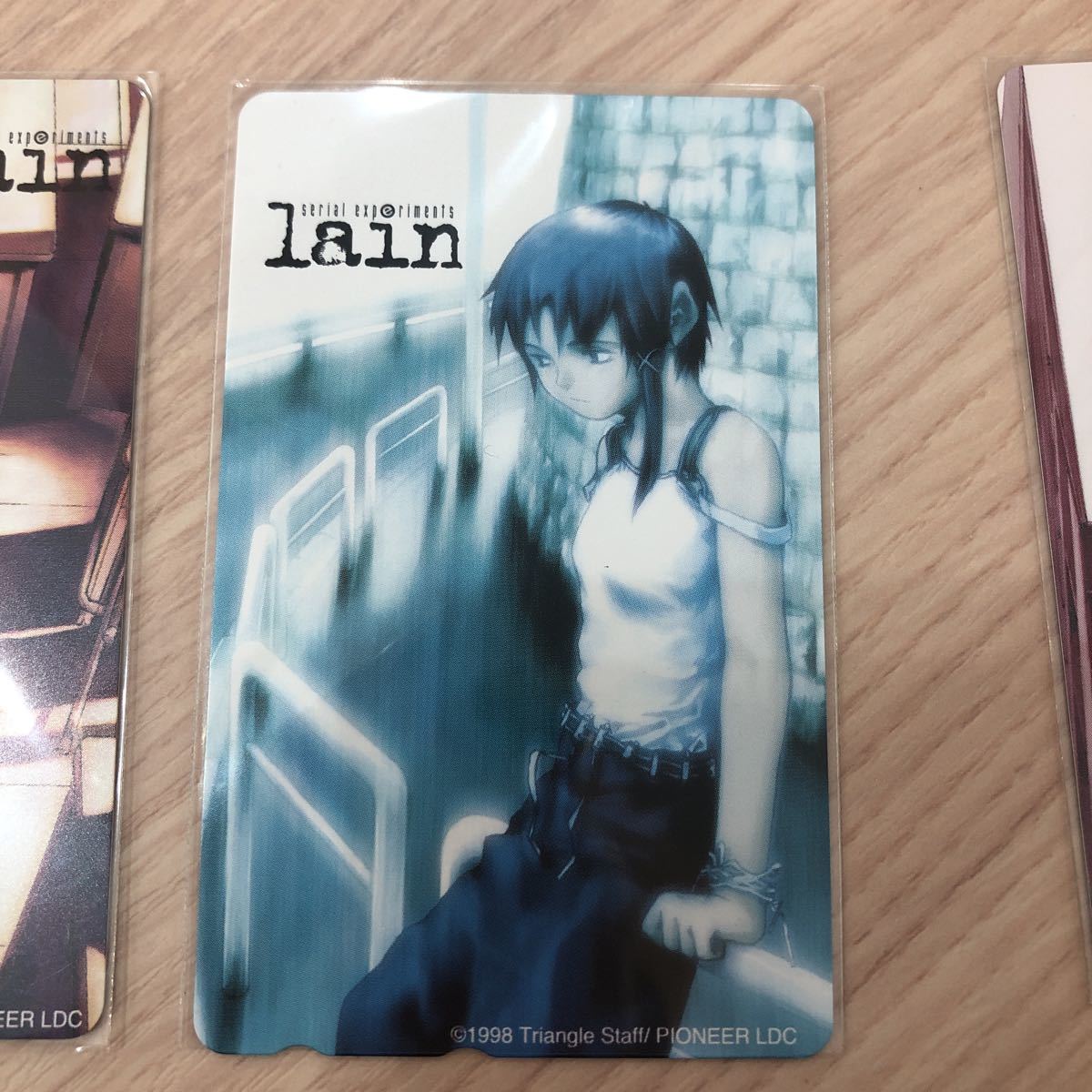 テレカ　テレホンカード　lain パイオニア　Triangle 安倍吉俊 yoshitoshi ABe 5枚セット experiments lain | eBay 玲音 メルカリ