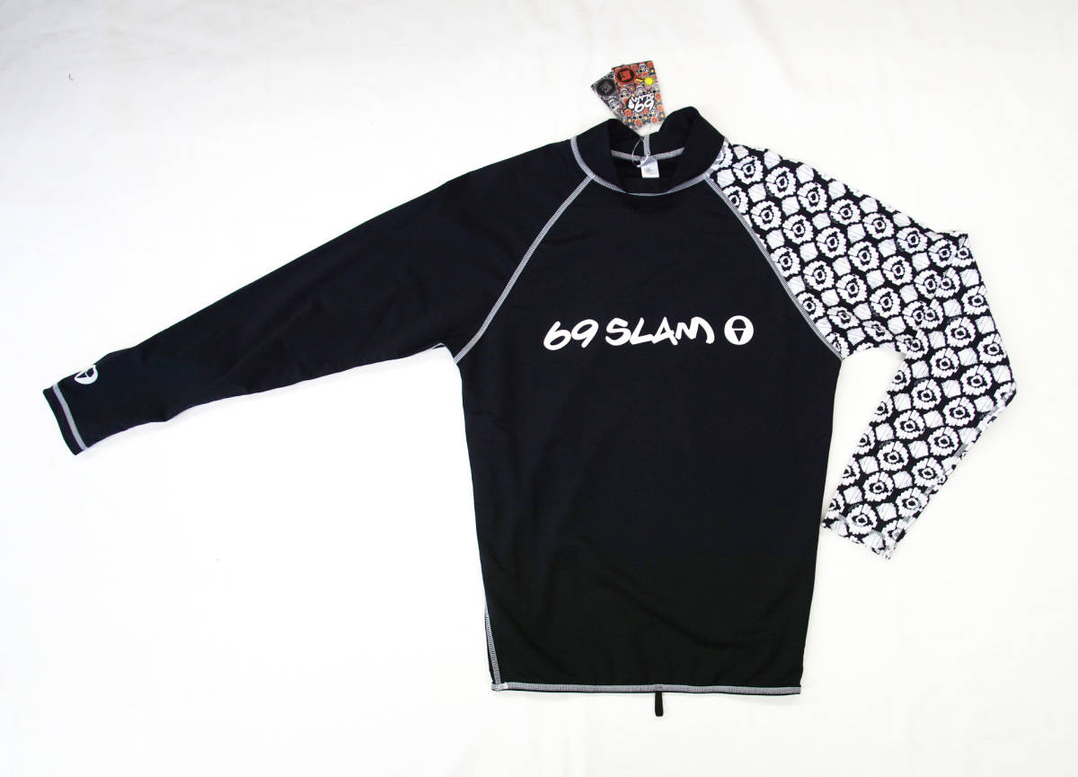 人気セール，SALE 69slam IKAT DIAMOND L/Sラッシュガード メンズＭサイズ UPF30+ 展示品ＳＡＬＥ のロックスラム 目立ちたい人ＢＫ(Mサイズ)｜売買されたオークション情報、yahooの商品情報をアーカイブ公開 - オーク ラッシュガード