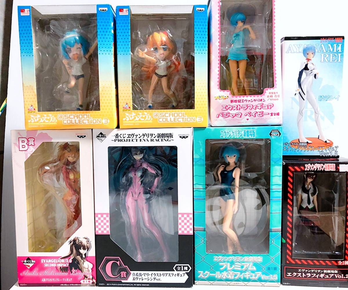 フィギュア エヴァンゲリオン - 8体まとめ売り メルカリ NXEDGE 