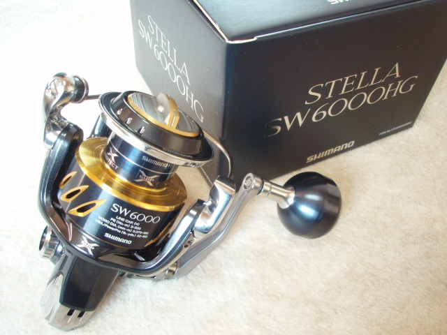 激安大特価，低価 シマノ SHIMANO 13&rsquo; ステラ SW6000HG STELLA SW ハイギア仕様 スピニングリール 品(シマノ)｜売買されたオークション情報、yahooの商品情報をアーカイブ公開 - オークファン シマノ