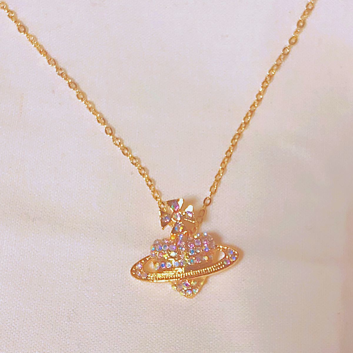 Vivienne Westwood ネックレス ハート ゴールド