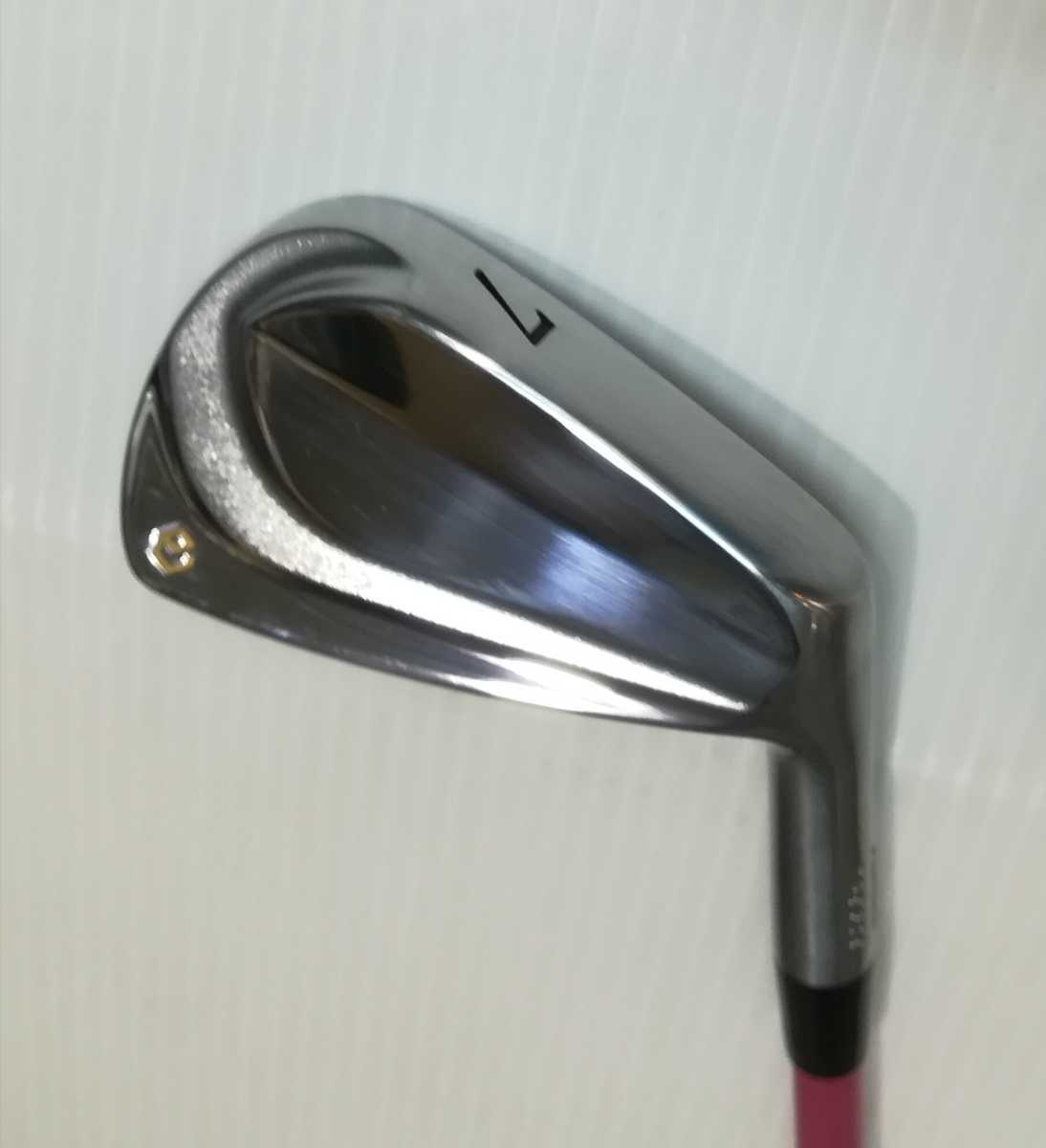 人気定番，正規品 渋野日向子プロ使用 ＭＣＩ プラクティス アイアン エポン パーソナル ＃７(ショット用)｜売買されたオークション情報、yahooの商品情報をアーカイブ公開 - オークファン ショット用