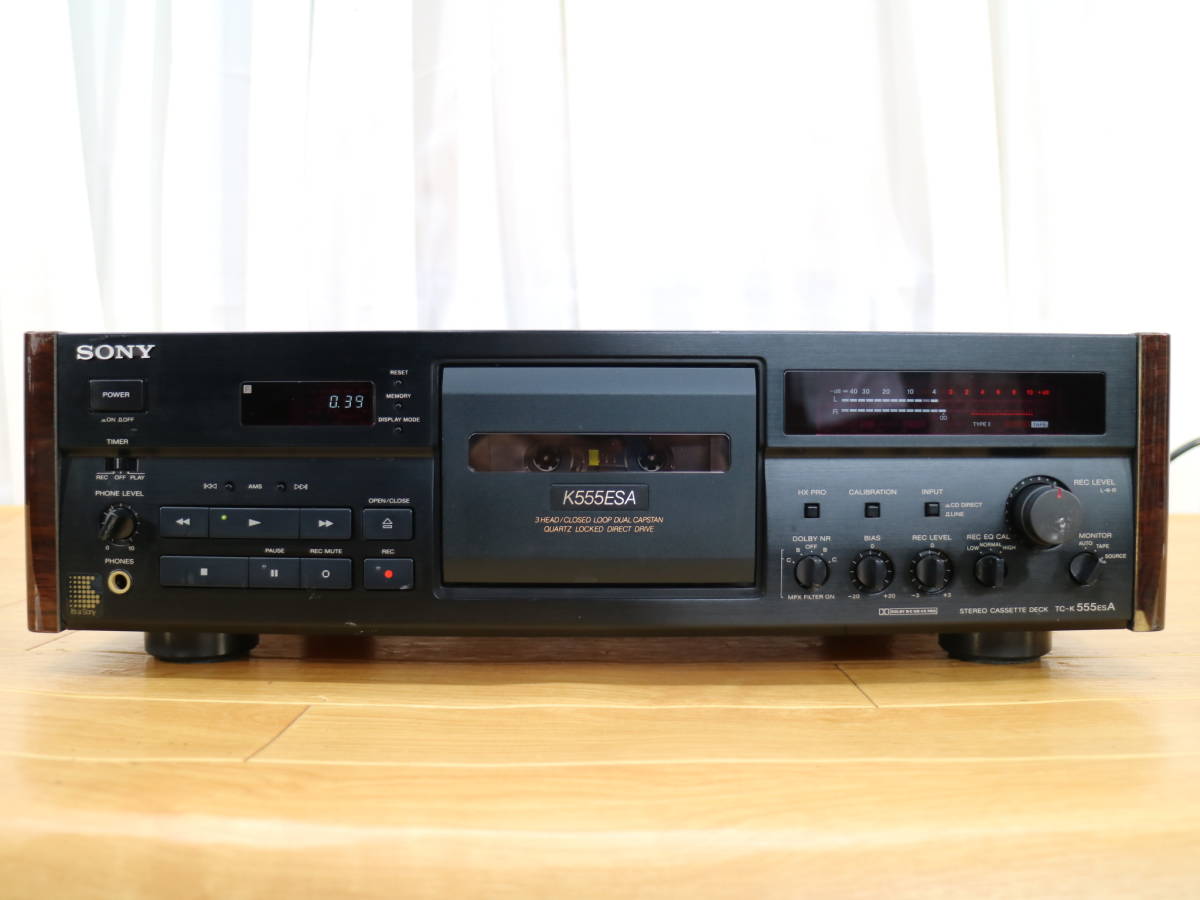 SONY TC-K555ESJ カセットデッキテープレコーダー-–日本 SONY