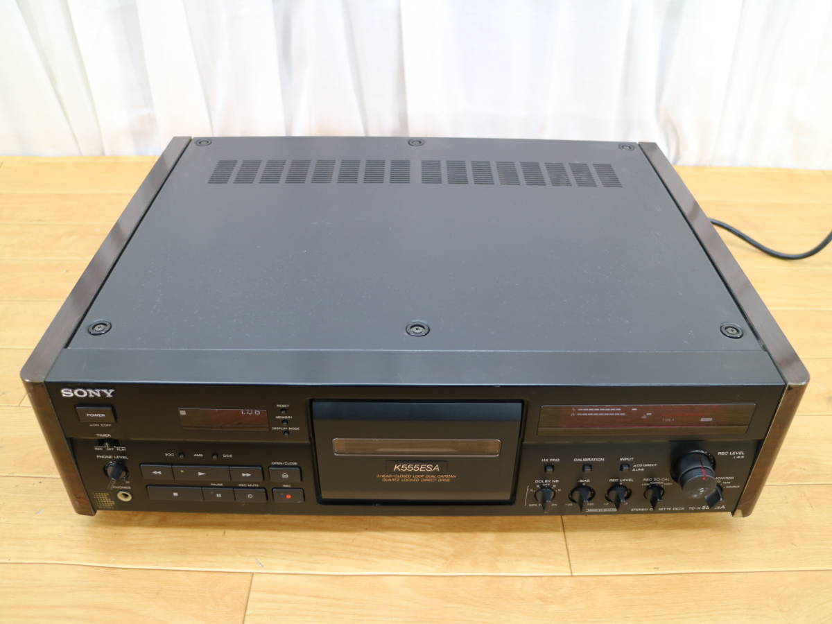 SONY TC-K555ESJ カセットデッキテープレコーダー-–日本 SONY