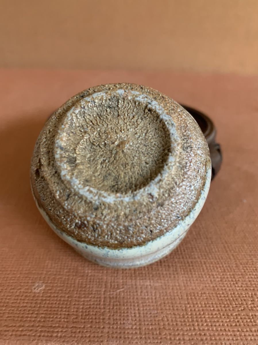 古唐津帆柱窯斑唐津たちぐい呑 時代保障名品 検岸岳