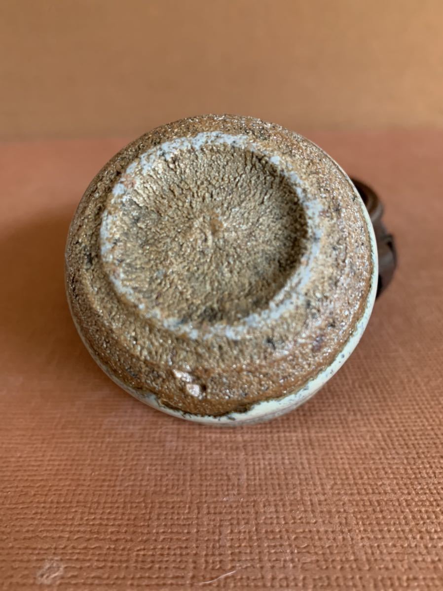 古唐津帆柱窯斑唐津たちぐい呑 時代保障名品 検岸岳