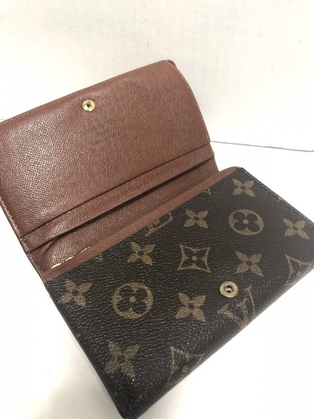 LOUIS VUITTON モノグラム ポルトモネビエトレゾール M61730 LOUIS