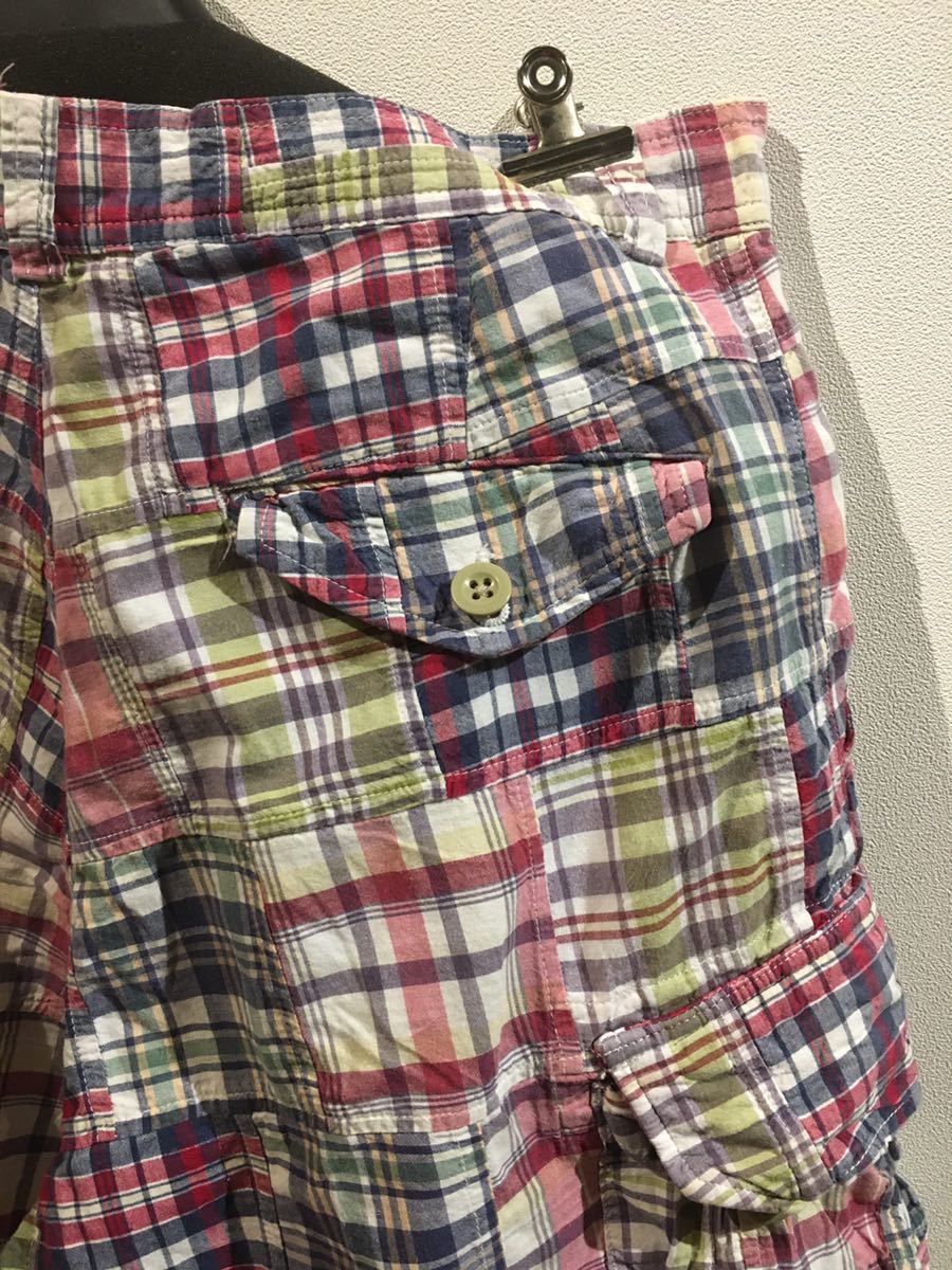 Ralph Lauren パッチワーク ラルフローレン 古着 ショートパンツ Polo