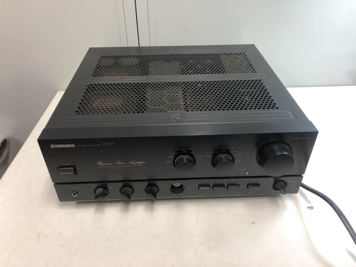 A-717 パイオニア PIONEER - プリメインアンプ Pioneer 音 通電 ～1987