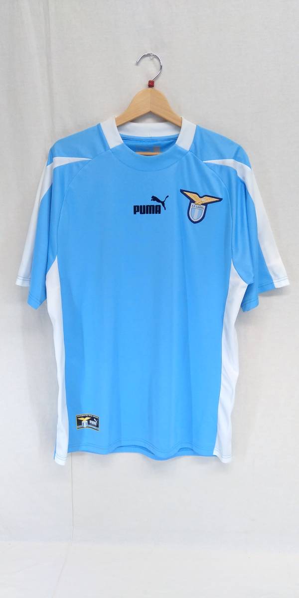 驚きの破格値，定番人気 ユニフォーム S.S.ラツィオ ソチエタ スポルティーヴァ ラツィオ PUMA プーマ 03/04 ホーム XLサイズ スポンサーなし(セリエA)｜売買されたオークション情報、yahooの商品情報をアーカイブ公開 - ユニフォーム