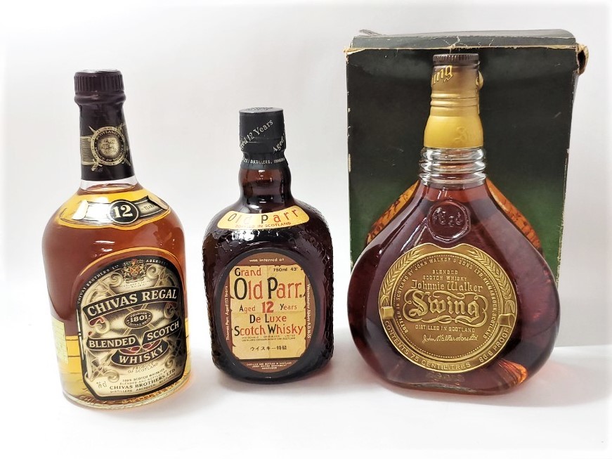 最新作，人気SALE 未開栓 JOHNNIE WALKER/ジョニーウォーカー他 おまとめ3本 SWING/OldParr/CHIVAS REGAL スウィング/オールパー/シーバス ウイスキーS(セット、詰め合わせ)｜売買されたオークション情報、yahooの商品情報 セット、詰め合わせ