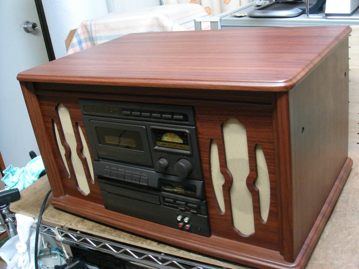COLUMBIA GP-38 ラジオAM，FM 、レコードプレイヤー、カセット（再生 