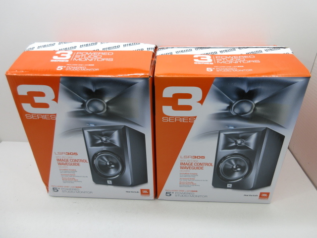 JBL LSR305 パワードモニタースピーカー2台ペア JBL PROFESSIONAL 305P