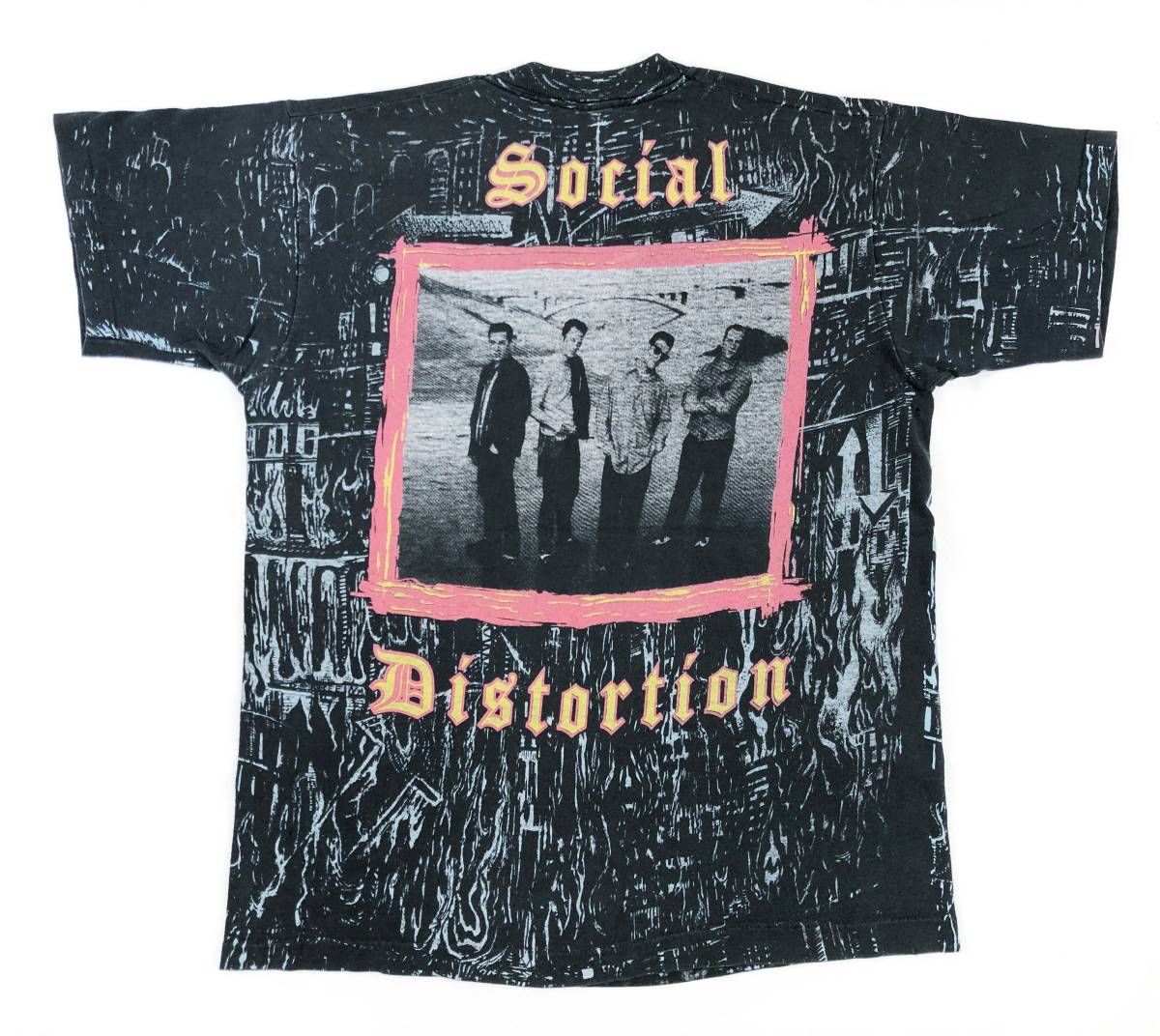 90s Distortion Social SOCIAL DISTORTION Tシャツ | social 古着 90