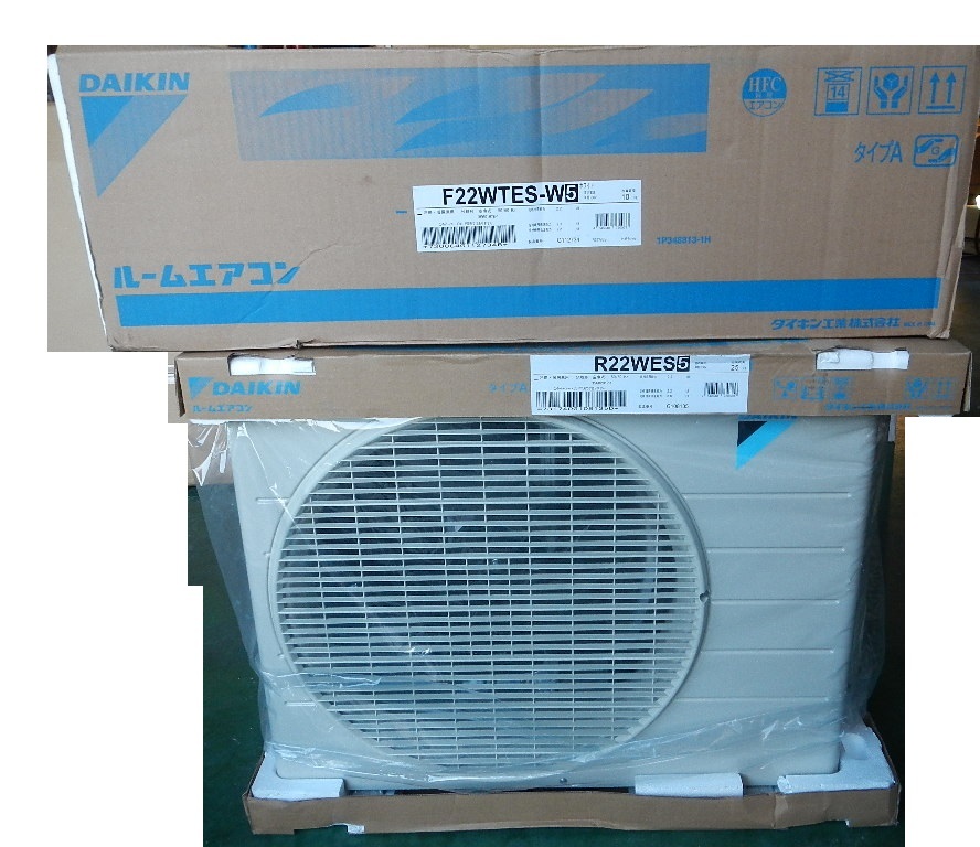 ダイキン DAIKIN F22VTES-W/R22VES ルームエアコン＊ジャンク品 