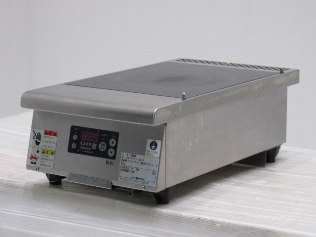 HOT，SALE 町田店 2018年製 ニチワ電機 卓上1口IHコンロ MIR-3T-N6SP 三相200V 電磁調理器 ID150134380(コンロ)｜売買されたオークション情報、yahooの商品情報をアーカイブ公開 - オークファン コンロ