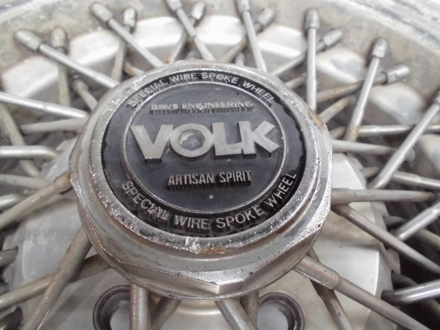 VOLK ボルク レイズ RAYS 希少 ワイヤーホイール ワイヤー 6J +38