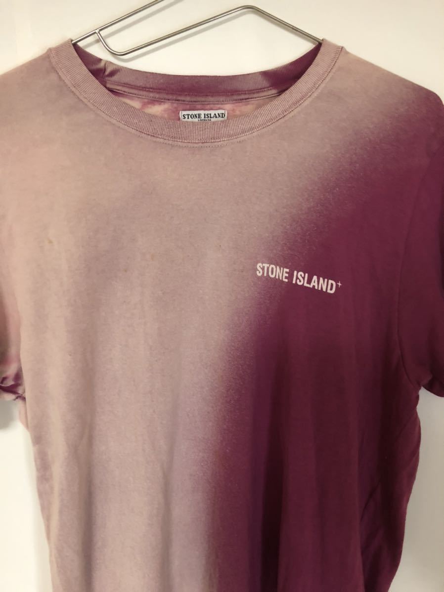 や*@様 STONE  ストーンアイランド グラデーション シャツ 希少】ストーンアイランド STONE ISLAND tシャツ 激レアカラー
