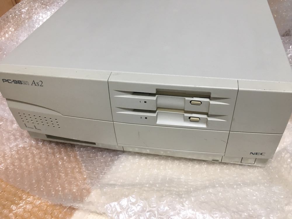 NEC PC-9821As/U2 MS-DOS 3.5インチFDD*2 ハイレゾ NEC As2 5インチFDD*2 MS-DOS PC-9821As⁄M2 希少 動作済